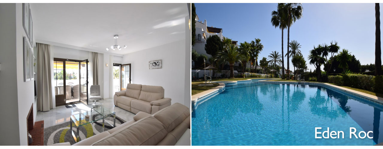 Luxury apartment interior in Puerto Banus